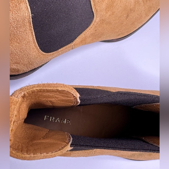 NWOB Frame Le Lexington Suede Chelsea boots - Picture 9 of 12